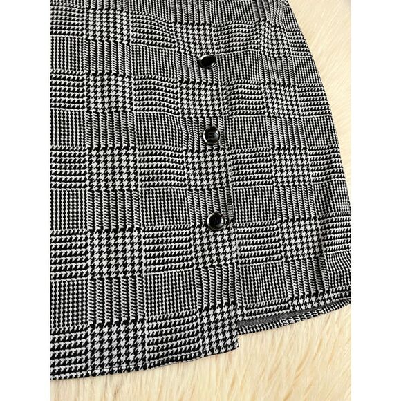 Joe Boxer black/white plaid winter wrap skirt sz 2x NWT - Picture 2 of 7